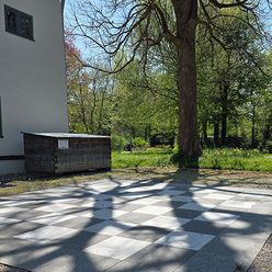 Schachbrett am Heimatmuseum und Kurpark Bad Aibling