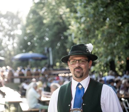 Christian Weigl, Vorstand des Trachtenvereins Edelweiss Bad Aibling