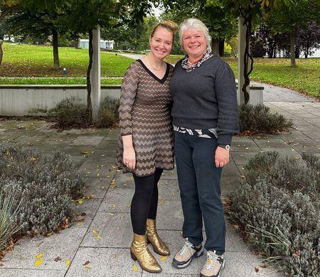 Karola Lindinger und Petra Widhammer - Gastgeberinnen aus Bad Aibling