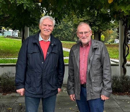 Ulli Nowak und Fritz Schadeck vom AMC Bad Aibling