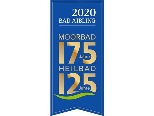 Siegel 175 Jahre Moorbad und 125 Jahre Heilbad Bad Aibling