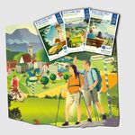 Retrografik mit den Flyern der Rätselrallye Bad Aibling