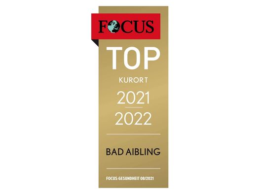 Siegel Focus Gesundheit TOP Kurort Bad Aibling